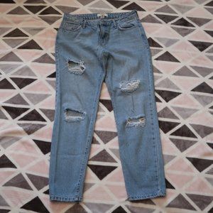 Light Denim ripped jeans